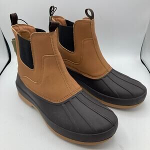 Goodfellow & Co Mens Spencer Winter Chelsea Boots 91112080 Brown 11